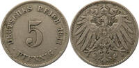 Deutschland 5 Pfennig J12 5 Pfennig F -