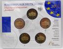 Deutschland 5 x 2 € Bundesrat -