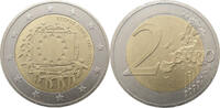 Zypern 2 Euro 30 Jahre Europaflagge -