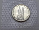 Bundesrepublik Deutschland / BRD 5 Deutsche Mark 1980 F Zum 100. Jahrestag der Vollendung des Kölner Doms - 5 DM - J.428 Proof (PP), in Noppenfol...