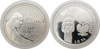 Polen 10 Zloty,Johannes Paul II,Papst 85 Geburtstag des Papstes Johannes Paul II -