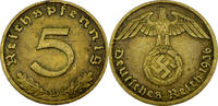Deutschland / Drittes Reich 5 Reichspfennig Fünf Reichspfennig - J.363 -