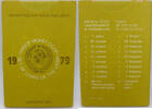 Sowjetunion / UdSSR / Russland KMS Kursmünzensatz - UDSSR mit 9 Münzen Leningrad Mint -