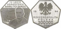 Polen 300000 Zlotych 70 Jahre National Bank -