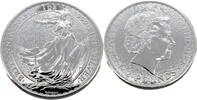 Gro&szlig;britannien 2 Pounds / 1 Oz 2015 Britannia - 1 oz .999 Fine Silver - ... 87.89 US$  +  23.13 US$ shipping