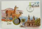 Chile 10 Centavos Abbildung zweier Lamas - Numisbrief -
