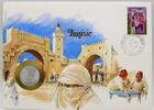 Tunesien 5 Dinar 1983 Abbildung einer Person in Gewandt - Numisbrief Ste... 5.81 US$ Tax included +  18.76 US$ shipping