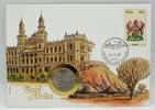 Südafrika 50 Cents 1984 Abbildung der sozialen Disparitäten - Numisbrief... 5.81 US$ Tax included +  18.76 US$ shipping