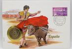 Spanien 50 Pesetas Abbildung eines Stierkämpfers - Numisbrief -