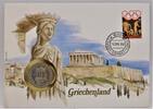 Griechenland 20 Drachmen Abbildung des Akropolis - Numisbrief -