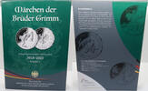 Bundesrepublik Deutschland / BRD 120 Euro (6 x 20 Euro) Münzbuch - Märchen der Gebrüder Grimm - 20-Euro-Sammlermünzen (Sterlingsilber) -
