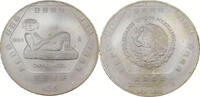 Mexiko 5 Nuevo Pesos 1994 Mo Chaac-Mool - 1 Onza de Plata Ley 0.999 - N$5 BU