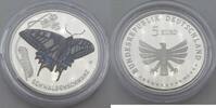 Bundesrepublik Deutschland / BRD 5 Euro Serie: Wunderwelt Insekten - 3. Ausgabe - Schwalbenschwanz -