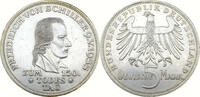 Bundesrepublik Deutschland / BRD 5 Deutsche Mark / 5 DM Zum 150. Todestag von Friedrich von Schiller - 5 DM - J.389 -