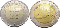 Spanien 2 Euro 2023 Spanische EU-Ratspräsidentschaft Stempelglanz 4.99 US$ Tax included +  18.76 US$ shipping