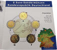 Bundesrepublik Deutschland / BRD 5x 2 Euro Niedersachsen, Michaeliskirche - Sondermünzen -