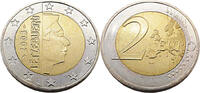 Luxemburg 2 Euro Motiv Großherzog Henri I, 2nd. Map -
