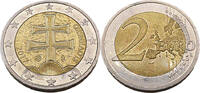 Slowakei 2 Euro Motiv Slowakisches Wappen -