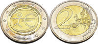 Bundesrepublik Deutschland / BRD 2 Euro 10 Jahre Wirtschafts- und Währungsunion -