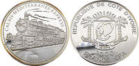Elfenbeinküste 1000 Francs Calais Express -