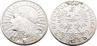Polen 2 Zloty Kopf von Polonia -