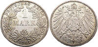 Kaiserreich 1 Mark 1 Reichsmark,J.17 -