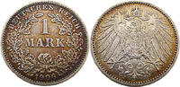 Kaiserreich 1 Mark 1 Reichsmark,J.17 -