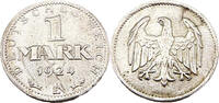 Weimarer Republik 1 Mark 1 Mark, J.311, 1924 E -