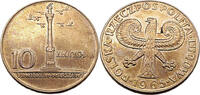 Polen 10 Zloty 700 Jahre Warschau, Sigismundssäule -