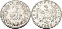 Weimarer Republik 2 Reichsmark 2 Mark, J.320, 1926 G -