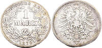 Kaiserreich 1 Mark 1 Reichsmark,J.9, 1878 J -