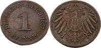 Kaiserreich 1 Pfennig 1 Pfennig, 1897 G, J.10 -