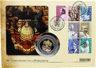 5 Dollar 2009 Cook Islands 80. Geburtstag der Vatikanstadt Polierte Platte (PP)