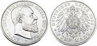 Kaiserreich Sachsen-Coburg-Gotha 5 Mark Alfred Herzog v.Sachsen- Coburg-Gotha, J.146 -