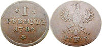 Frankfurt Stadt 1 Pfennig Standardumlaufmünze - 1 Pfennig Freie Stadt Frankfurt -