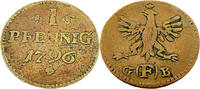 Frankfurt Stadt 1 Pfennig Standardumlaufmünze - 1 Pfennig Freie Stadt Frankfurt -