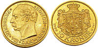 Dänemark 10 Kronen 1909 Vzgl