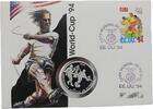 Kuba 10 Pesos Fußball- Weltmeisterschaft 1994 -