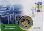 Cook Islands 5 Dollar Christusstatue Rio -