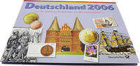 Bundesrepublik Deutschland / BRD 5,88 Euro Die aktuellen Kursmünzen und Dauerbriefmarken - Stuttgart -