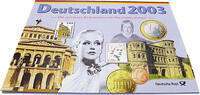 Bundesrepublik Deutschland / BRD 5,88 Euro Die aktuellen Kursmünzen und Dauerbriefmarken - Stuttgart -