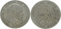 Deutschland Württemberg 5 Mark J176 5 Mark Wilhelm II. F -