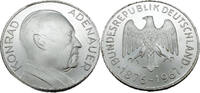 Bundesrepublik Deutschland / BRD Medaille Portrait von Konrad Adenauer -