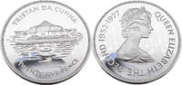 Tristan da Cunha 25 Pence 25. Jahrestag - Thronbesteigung von Königin Elisabeth II -