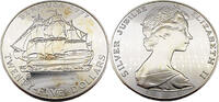 Bermuda 25 Dollar 25. Jahrestag - Thronbesteigung von Königin Elisabeth II -