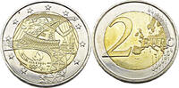 Frankreich 2 Euro XXXIII. Olympische und XVII. Paralympische Spiele, Paris 2024 – Eiffelturm -