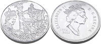 Kanada 1 Dollar 2002 50. Jahrestag der Krönung von Königin Elisabeth II. BU