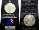 Vereinigte Staaten / USA 1 Dollar Olympische Spiele 1984 in Los Angeles - Diskuswerfer -