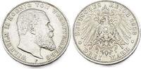 Kaiserreich W&uuml;rttemberg 3 Mark 1908 F Wilhelm II. K&ouml;nig von W&uuml;rttemberg,... 52.02 US$  +  23.13 US$ shipping