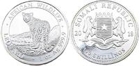 Somalia 100 Schilling / 1 Oz 2018 Afrikanische Tierwelt - Leopard Polier... 104.10 US$  +  23.13 US$ shipping